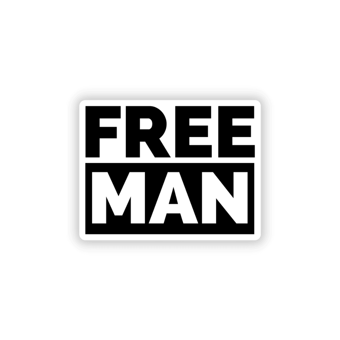 HRDY FREE MAN STICKER - Hardysoap